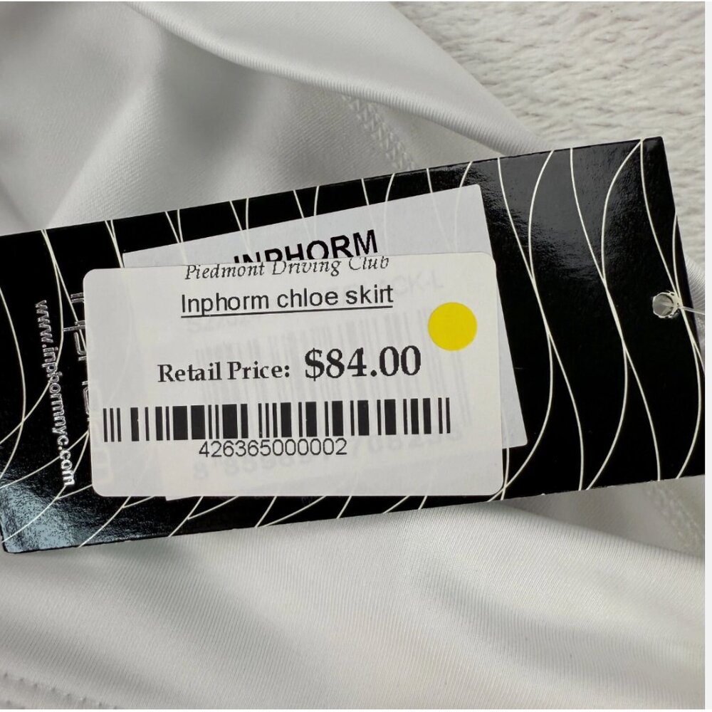 Inphorm Chloe Skirt Skort Asymmetrical Tennis Prep Pickleball Golf Activewear - Picture 10 of 16